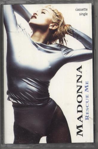 Madonna Rescue Me UK cassette single (41779)